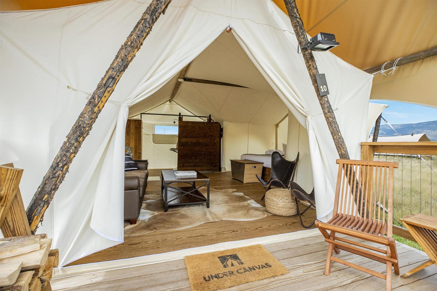 Under Canvas North Yellowstone - Paradise Valley Livingston Exterior photo