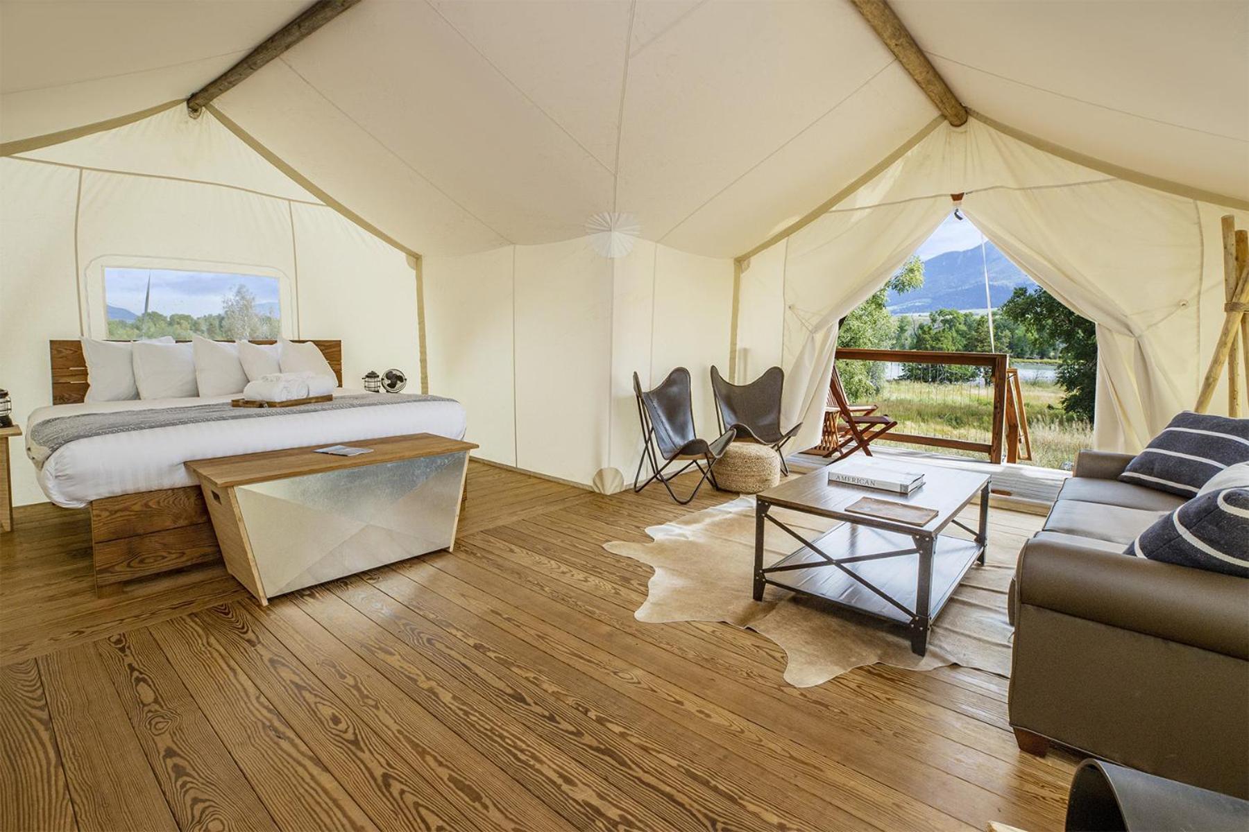 Under Canvas North Yellowstone - Paradise Valley Livingston Exterior photo